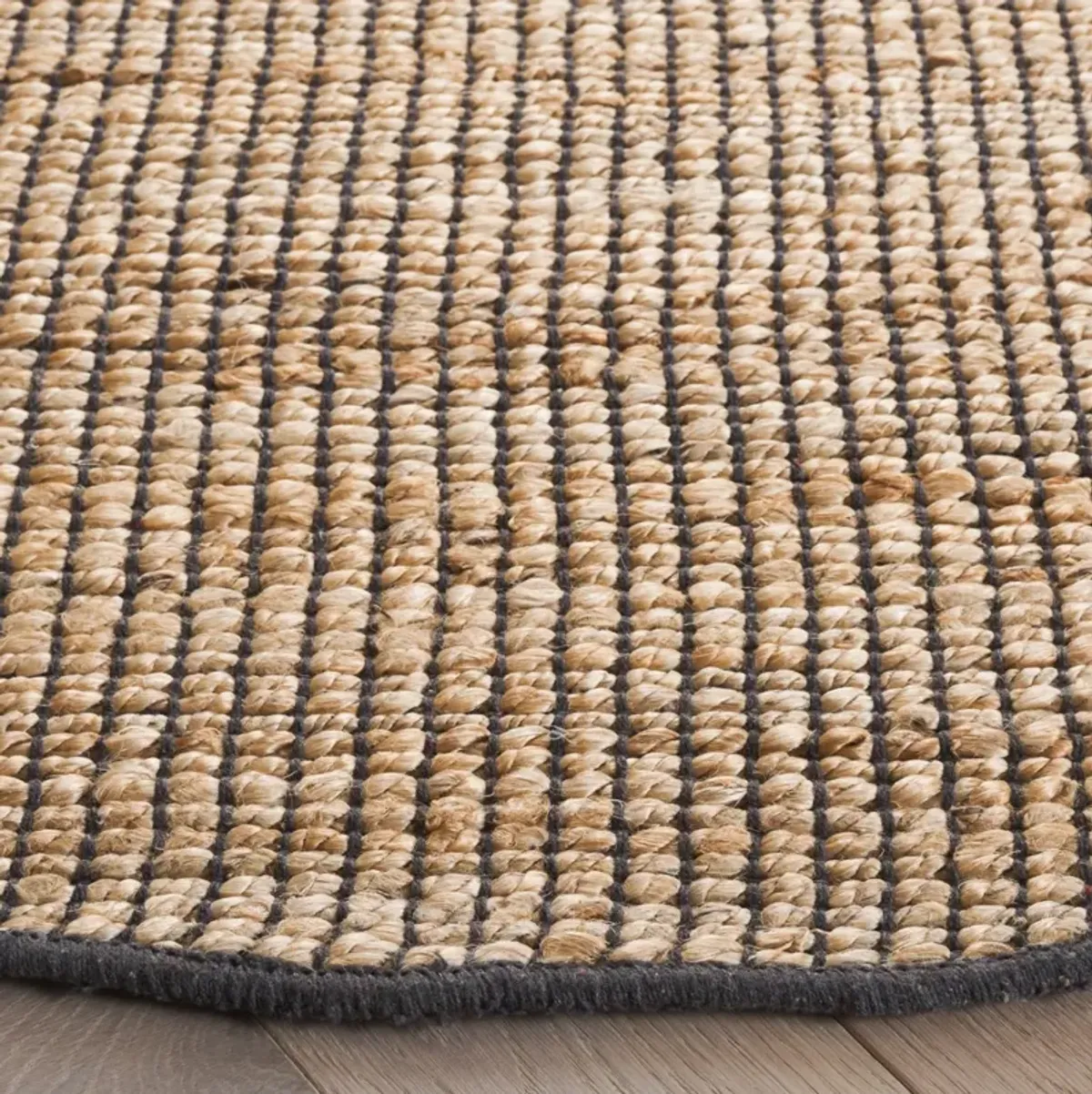 NATURAL FIBER 878 NATURAL  6' x 6' Round Round Rug