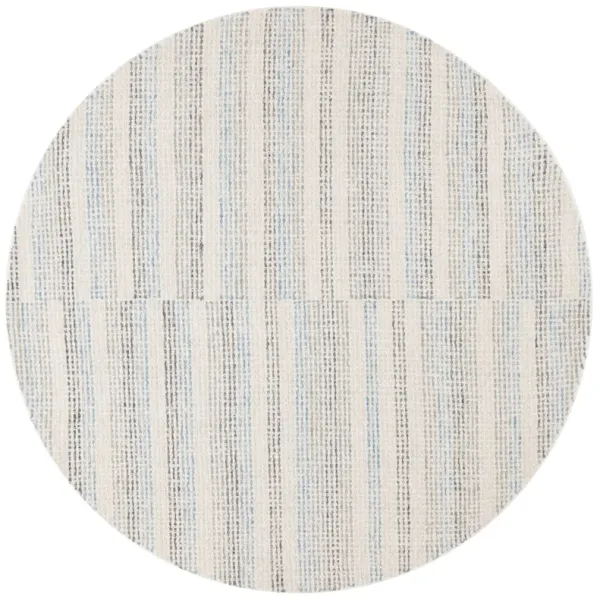 EBONY Hand Tufted 6' x 6' Round area rug