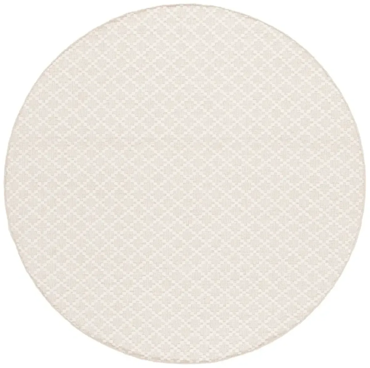 VERMONT 908 BEIGE  6' x 6' Round Round Rug