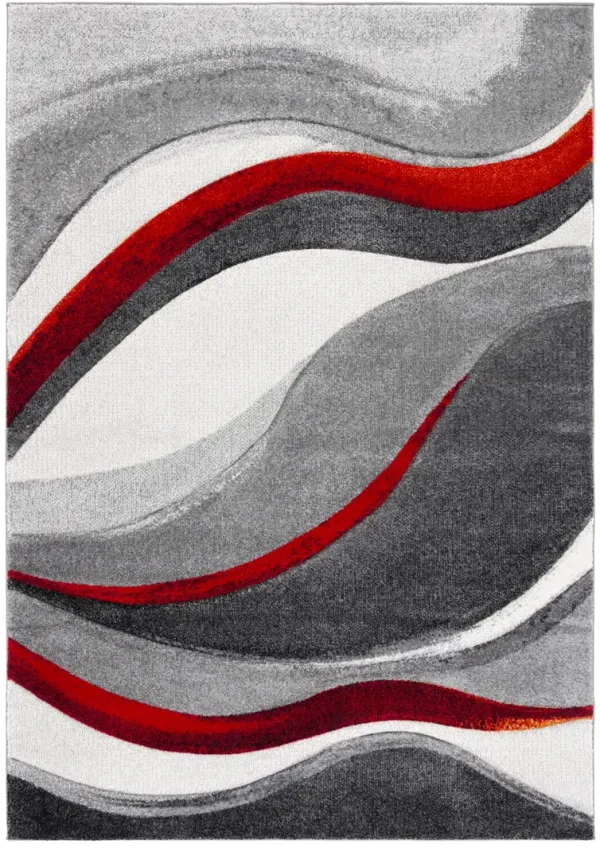 HOLLYWOOD 766 GREY  2'-3' x 4' Accent Rug