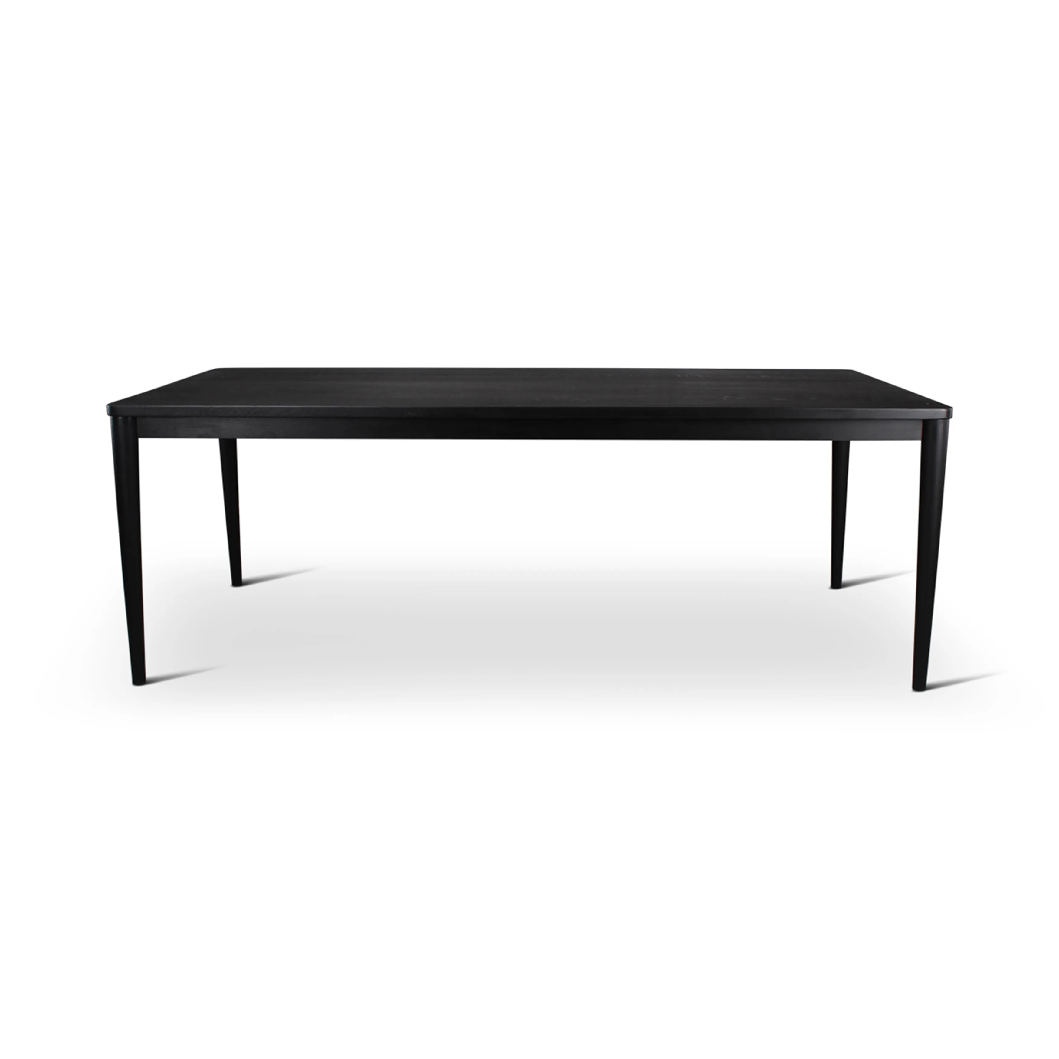 Aria 86" Outdoor Dining Table Black  