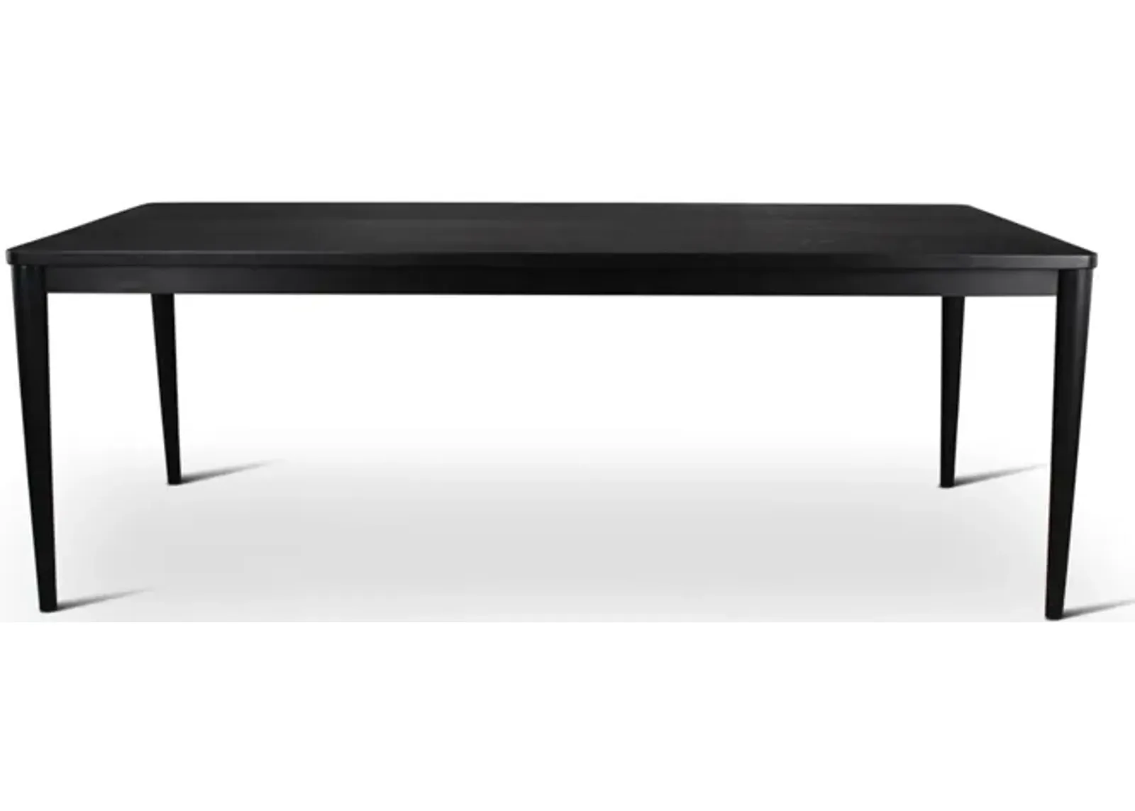 Aria 86" Outdoor Dining Table Black  