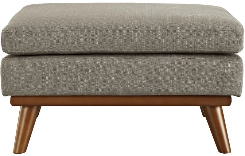 Engage Upholstered Fabric Ottoman