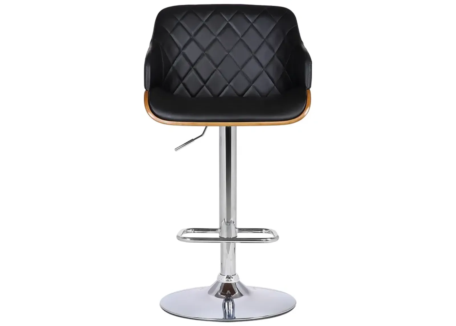 Toby Faux Leather Adjustable Bar Stool