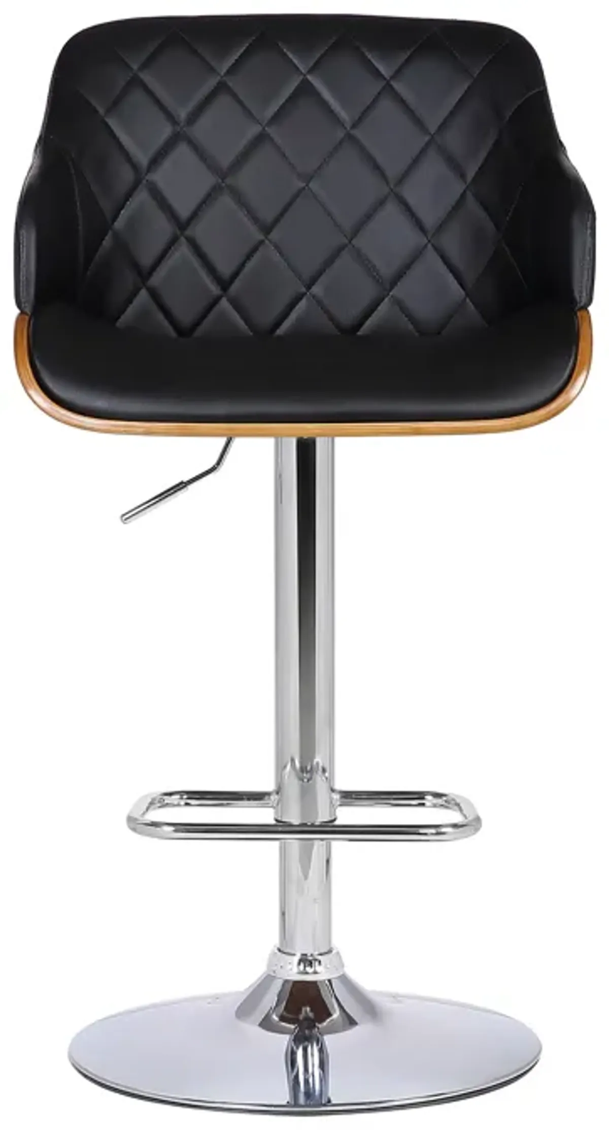 Toby Faux Leather Adjustable Bar Stool