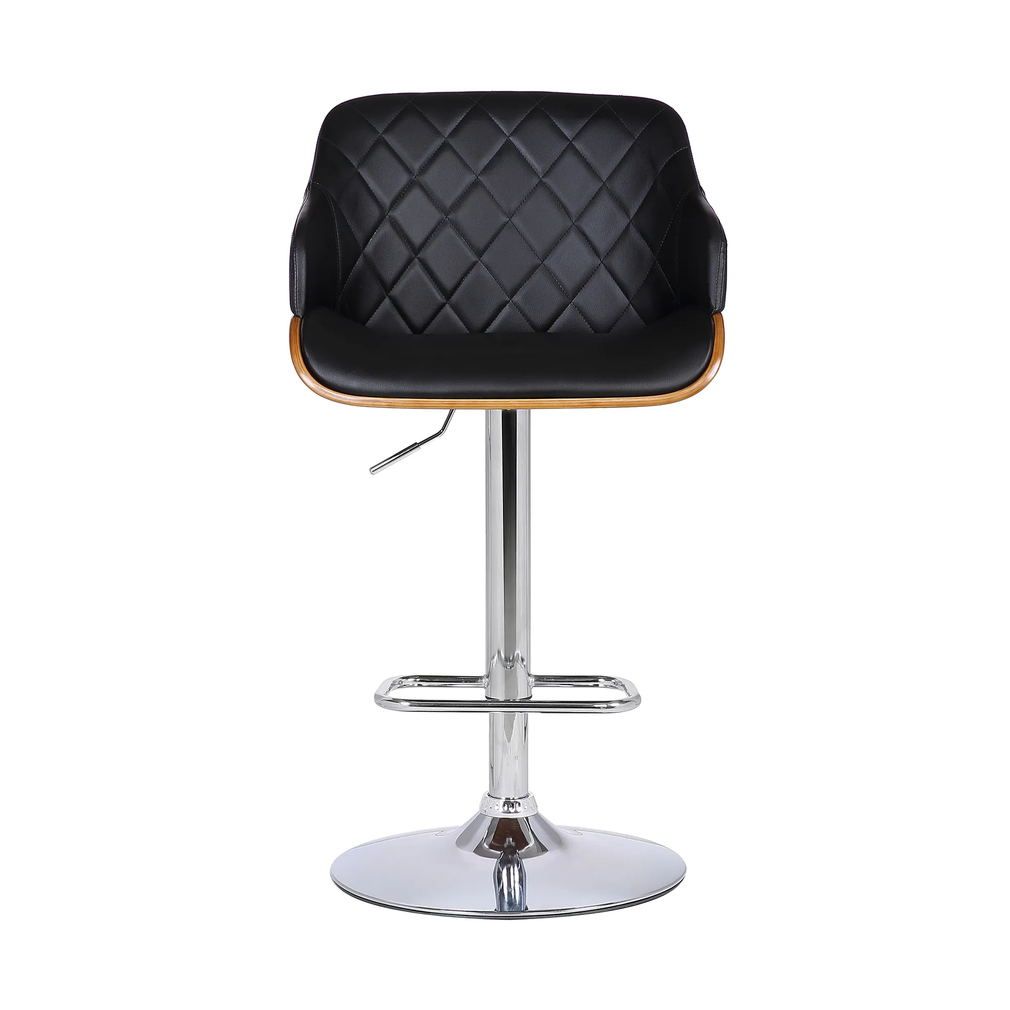 Toby Faux Leather Adjustable Bar Stool