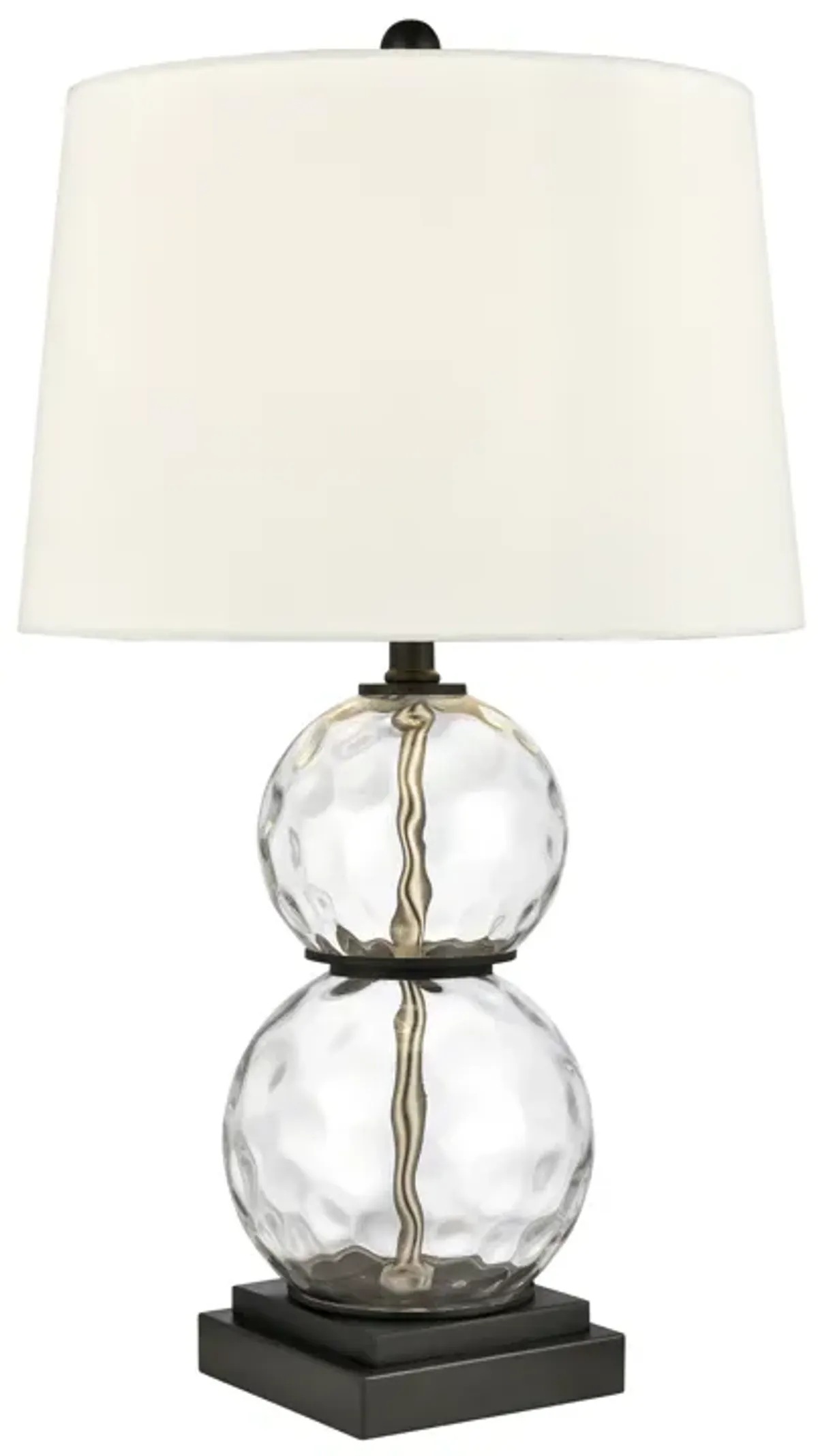 Forsyth 26" High 1-Light Table Lamp - Clear