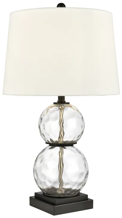 Forsyth 26" High 1-Light Table Lamp - Clear