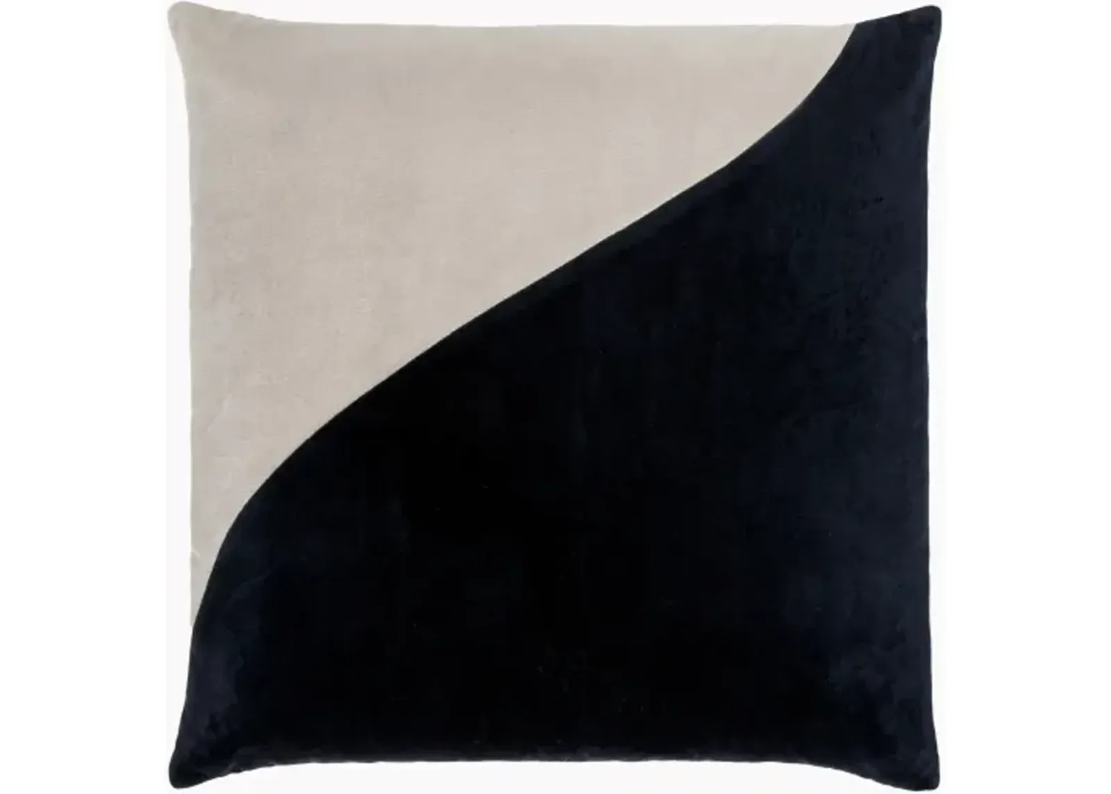 Cotton Velvet CV-074 22"L x 22"W Accent Pillow