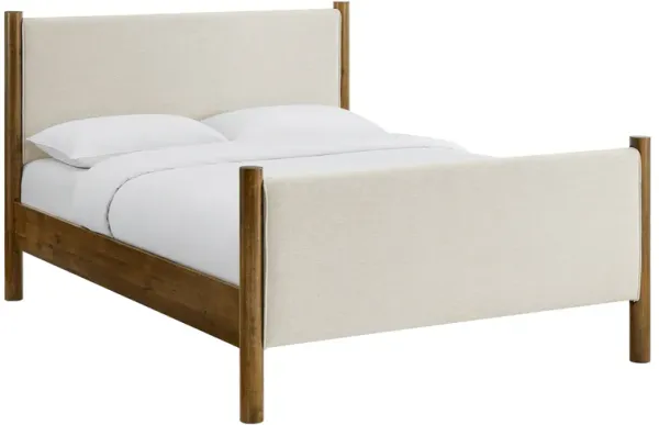 Maven Queen Size Fabric Upholstered Platform Bed by Modway