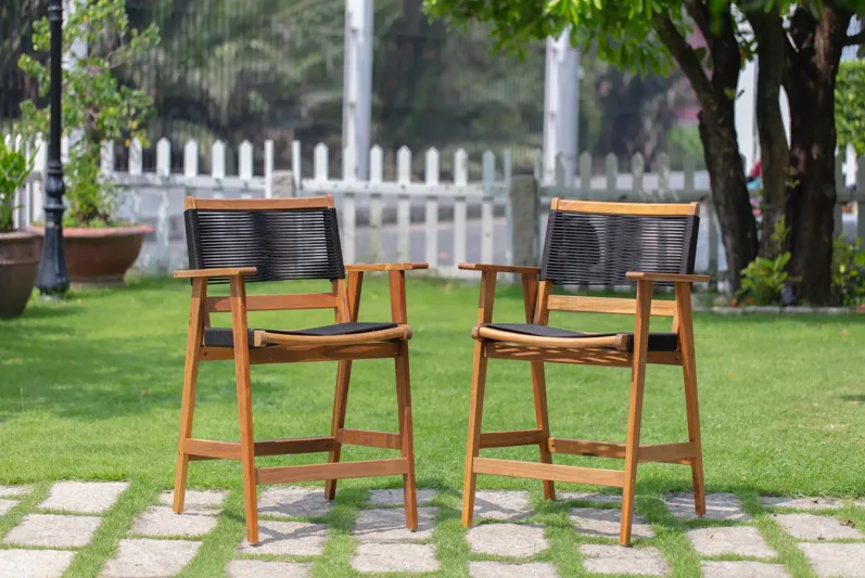 Panama Jack Laguna 5-Piece Barstool Pub Dining Set