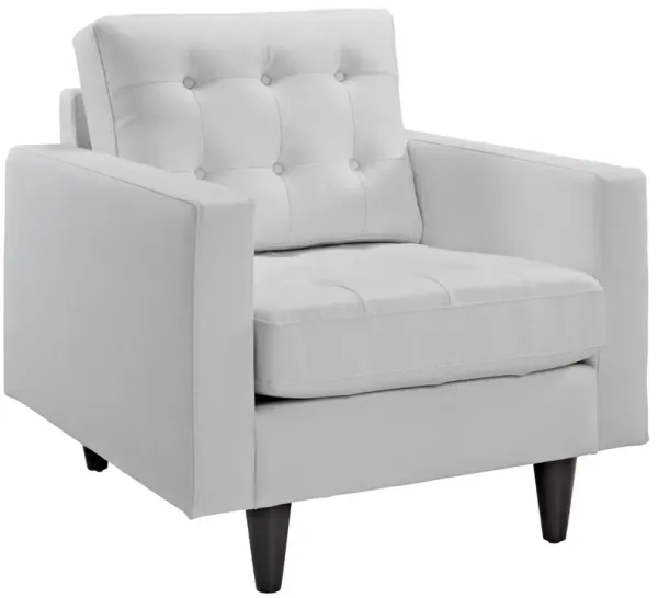 Empress Bonded Leather Armchair