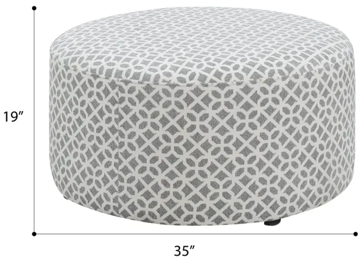 Walker Round Ottoman