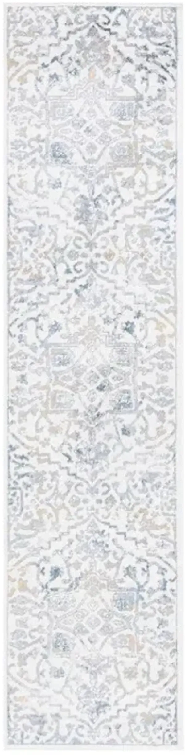 LAYLA 112  Blue 2'-2' X 9' Runner Rug