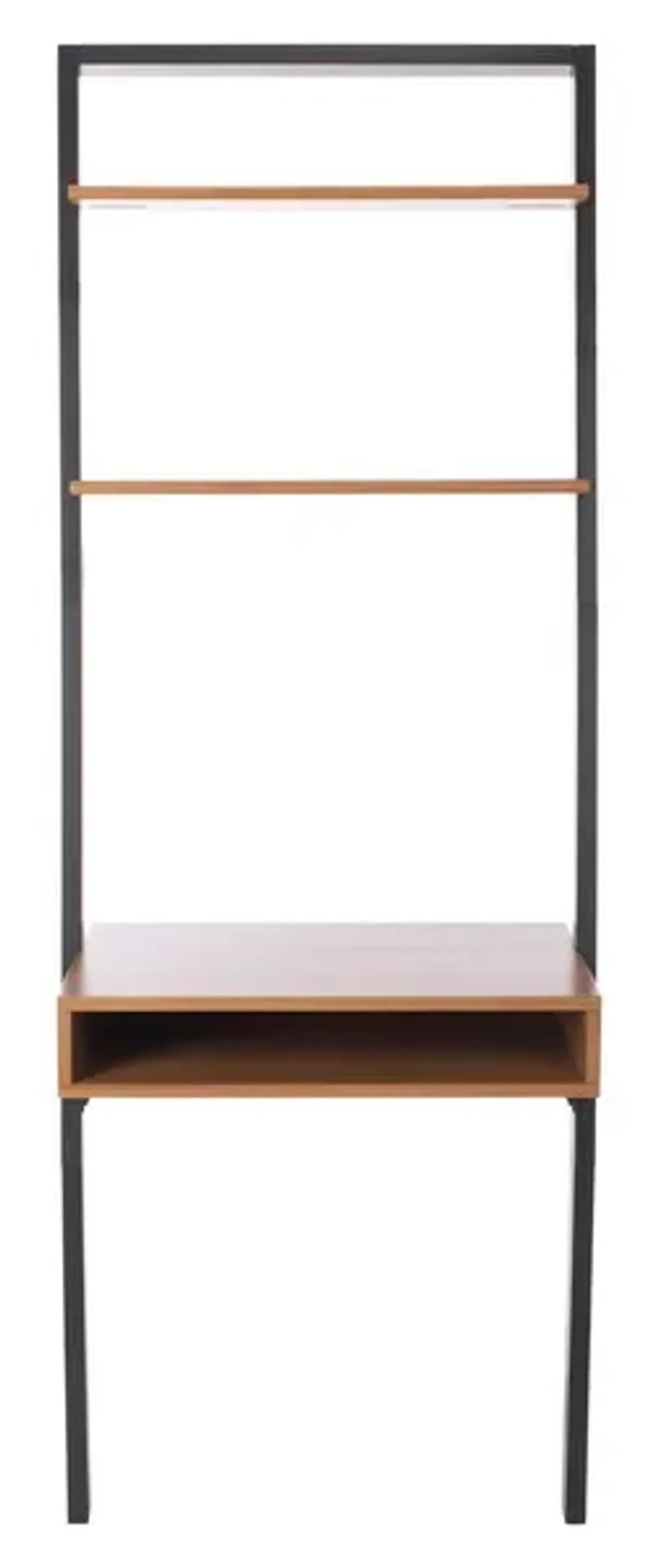 KAMY 2 SHELF LEANING DESK