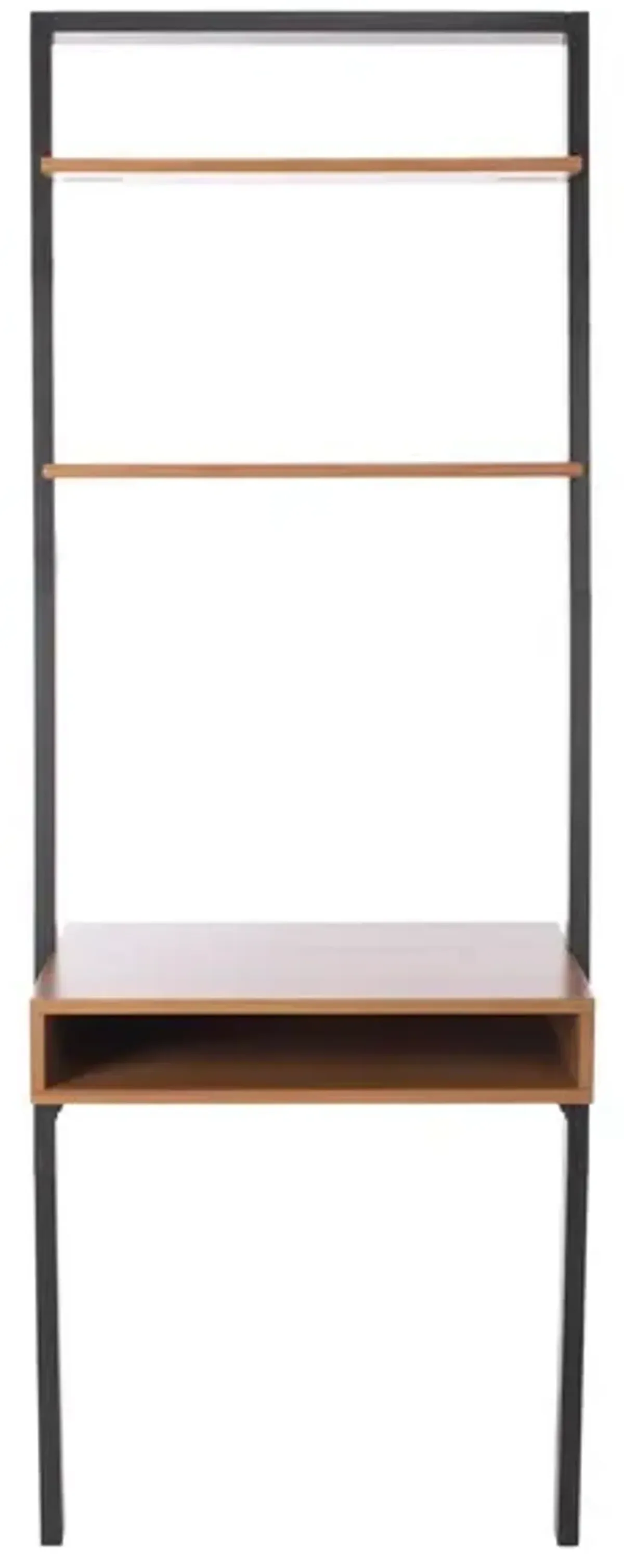 KAMY 2 SHELF LEANING DESK