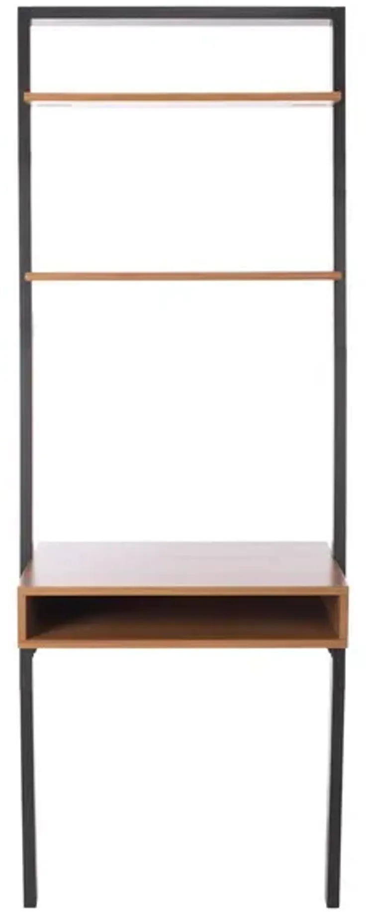 KAMY 2 SHELF LEANING DESK