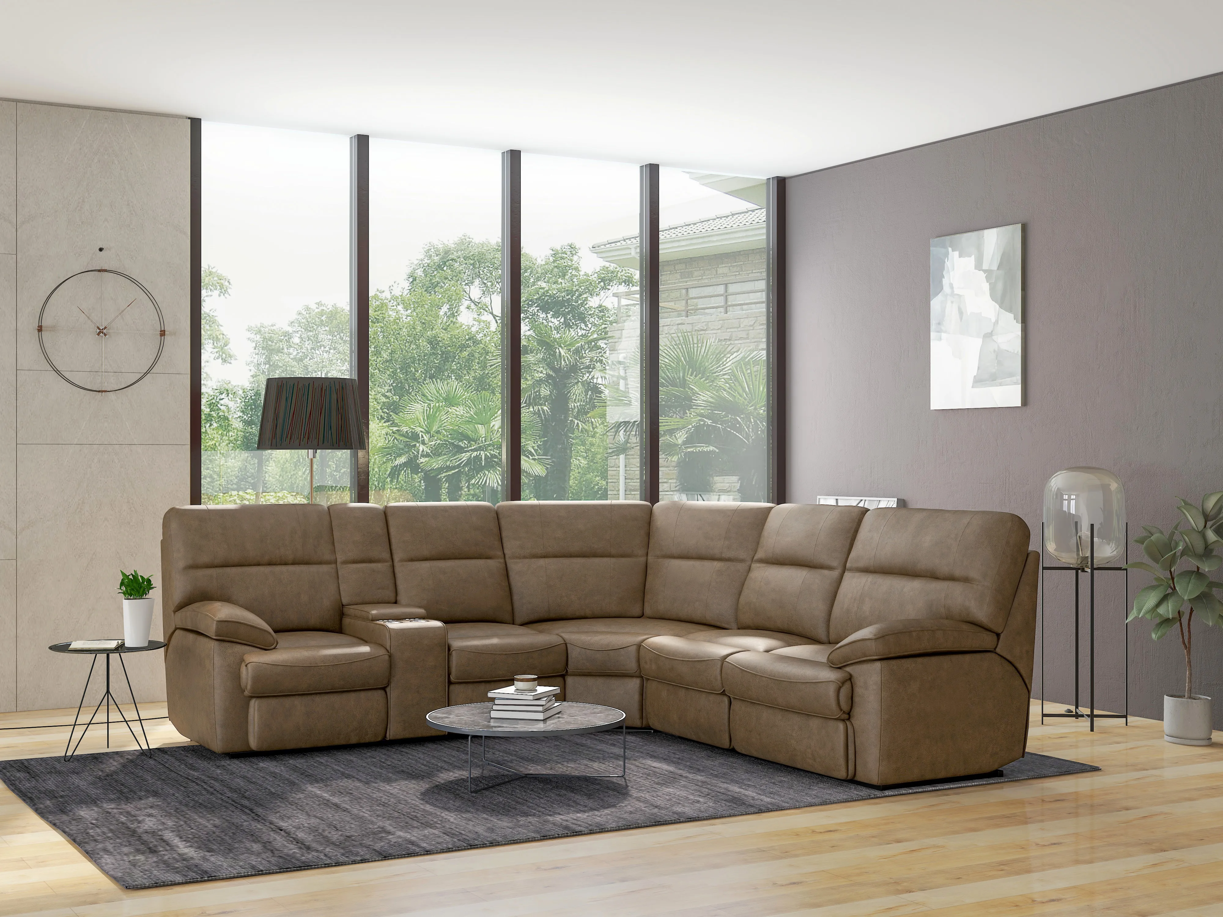 Aurora Left Side Facing Power Reclining Loveseat