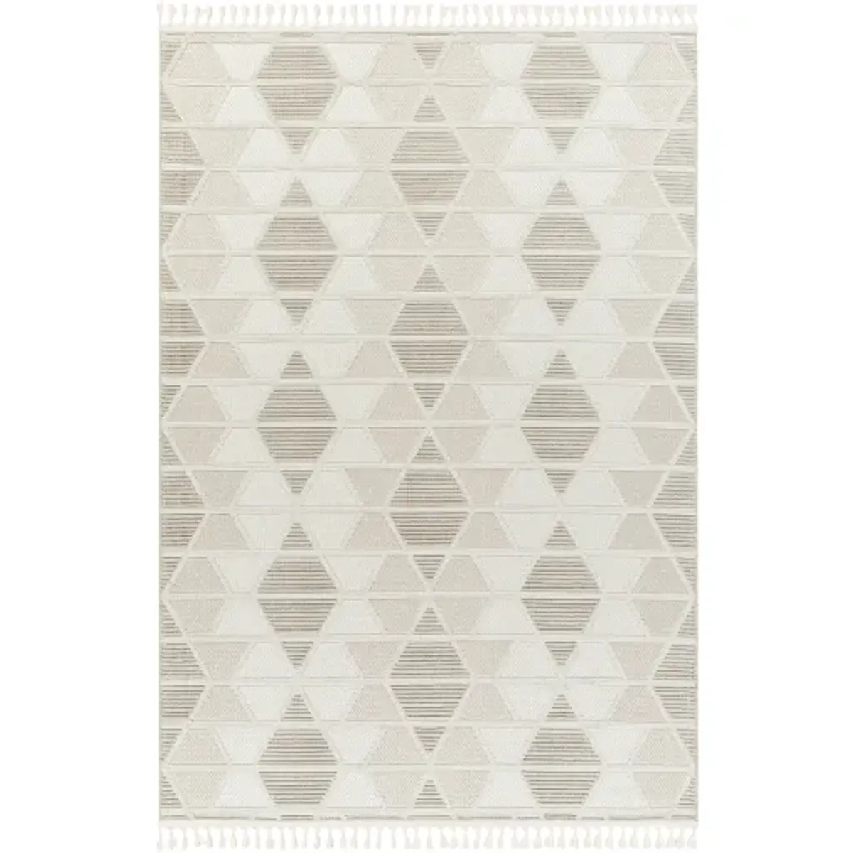 Finland FND-2301 6'7" x 9' Machine Woven Rug