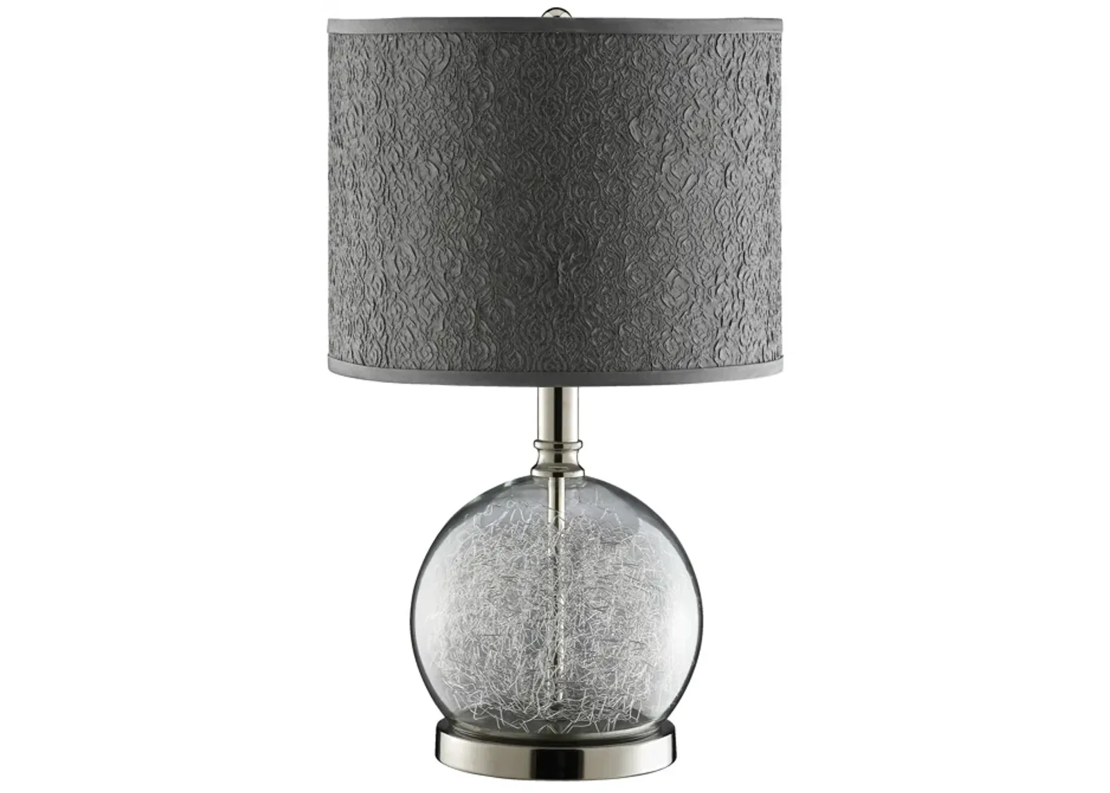 Filament 22" High 1-Light Table Lamp - Chrome