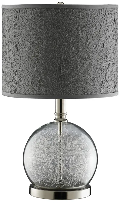 Filament 22" High 1-Light Table Lamp - Chrome