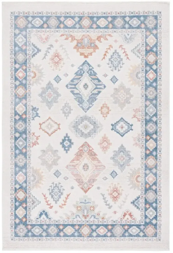 BLAIR WASHABLE 218 Blue 5'-3' X 7'-6' Medium Rectangle Rug