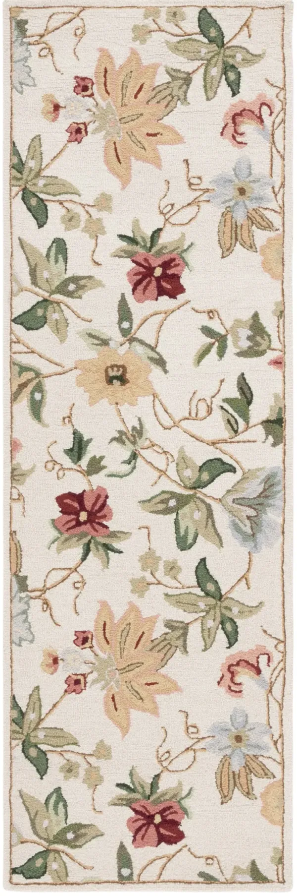 HK311 IVORY 2'-6' x 6' Runner Rug