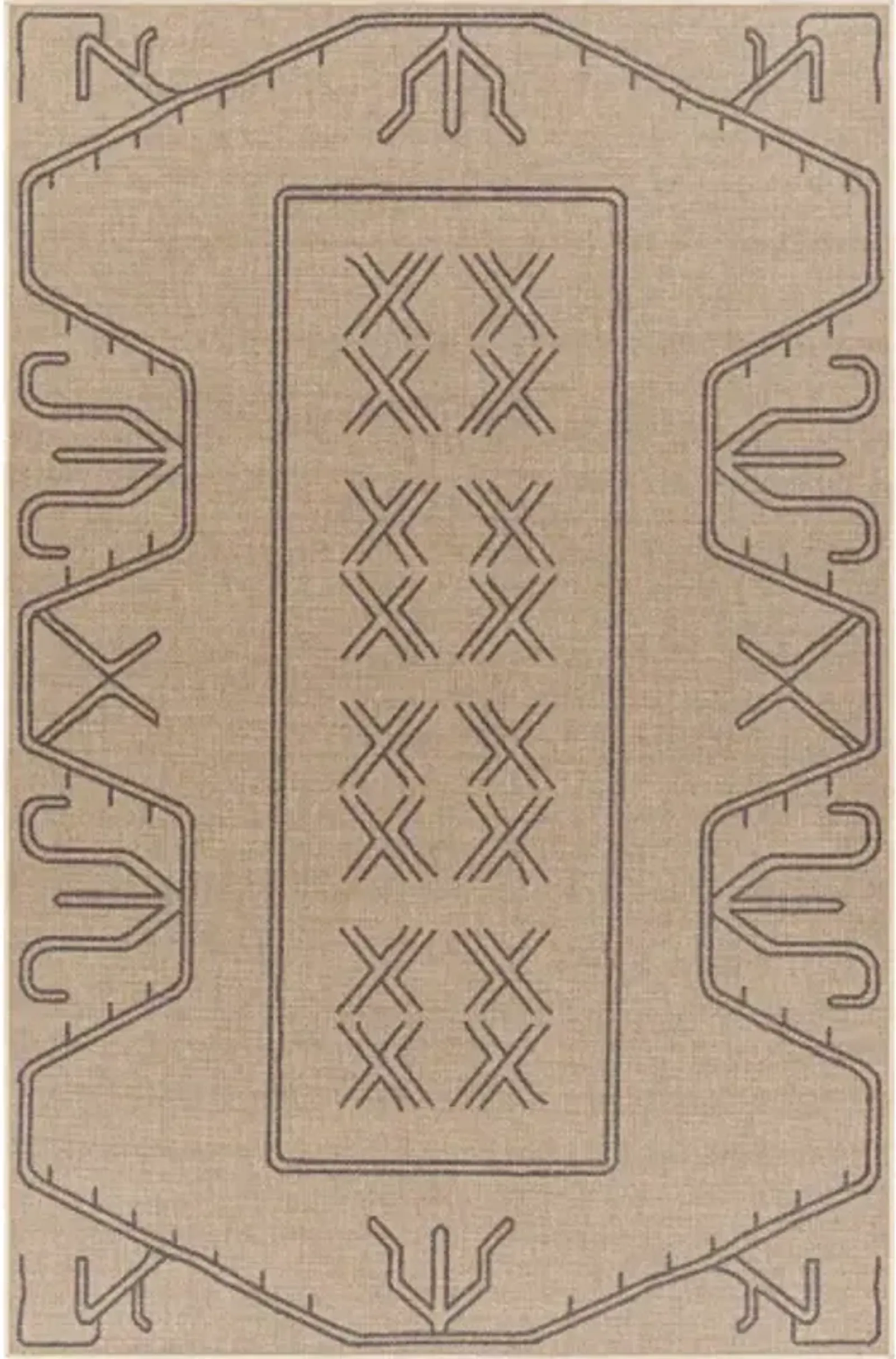 Ez Jute EZT-2305 3' x 5' Machine Woven Rug