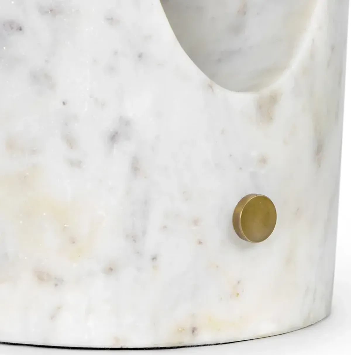 Portia Marble Table Lamp (White)