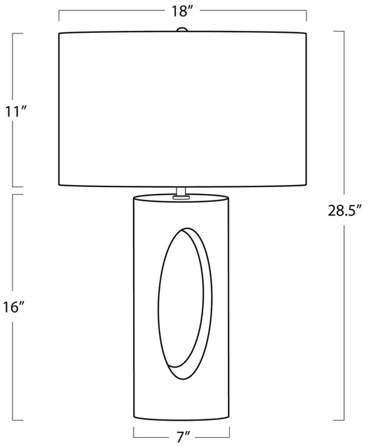 Portia Table Lamp