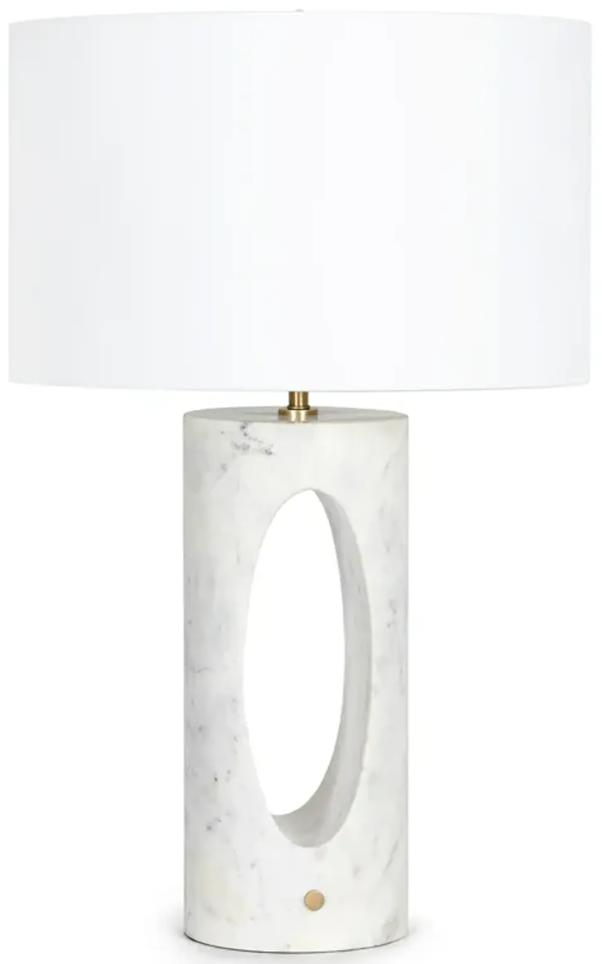 Portia Marble Table Lamp (White)