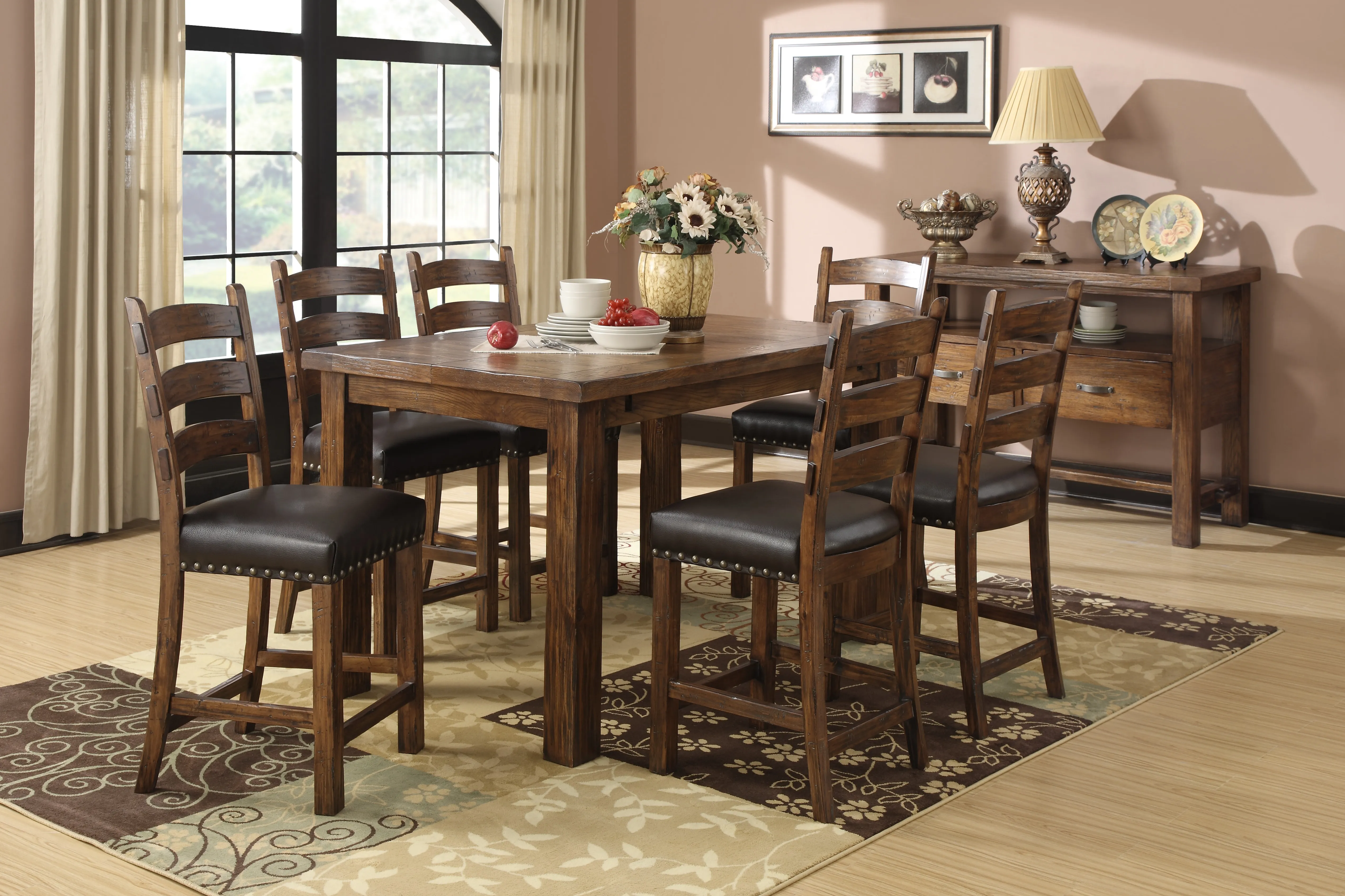 Chambers Creek Gathering Height Butterfly Leaf Dining Table