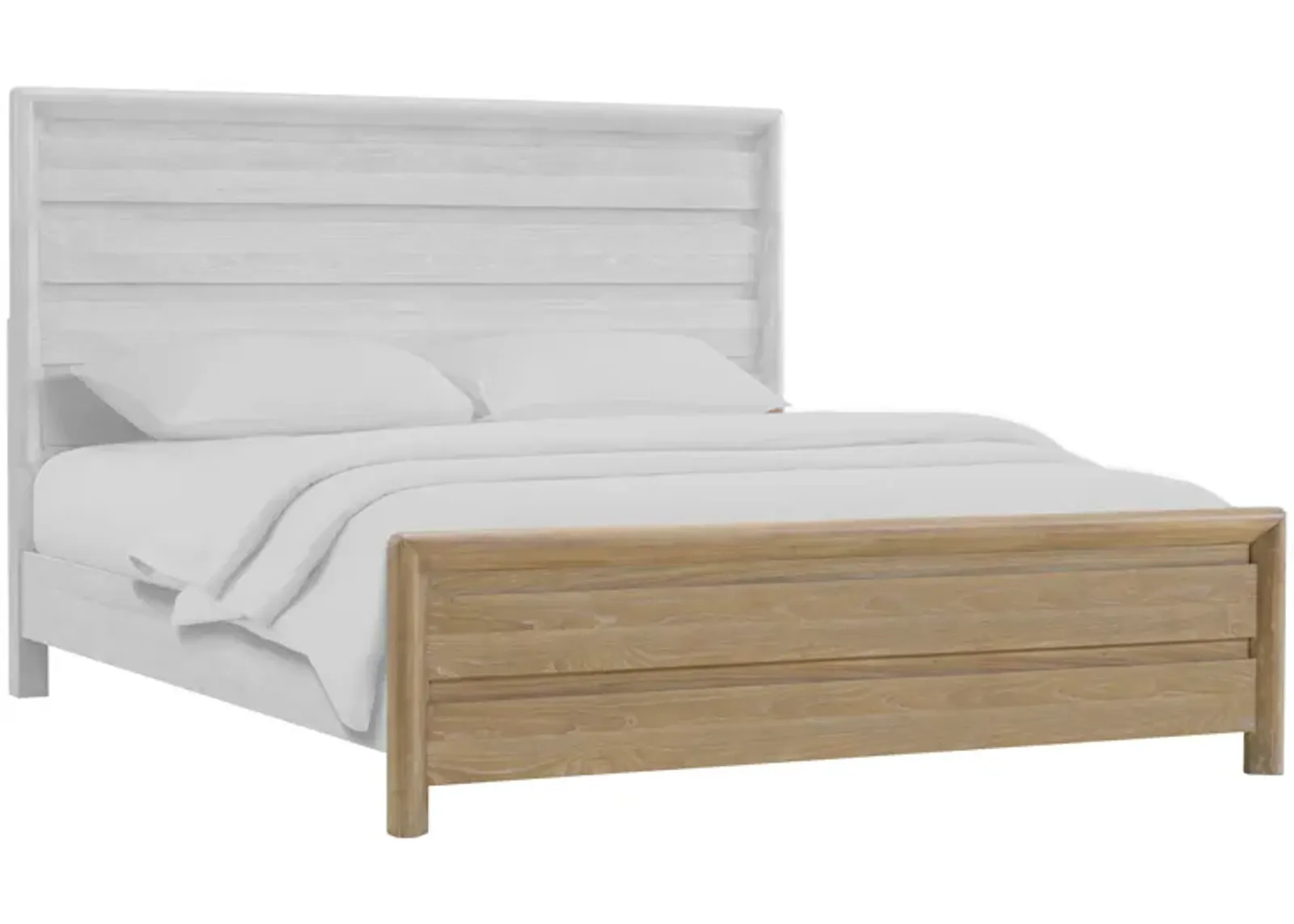 Pacific Grove Queen Panel Footboard & Slats