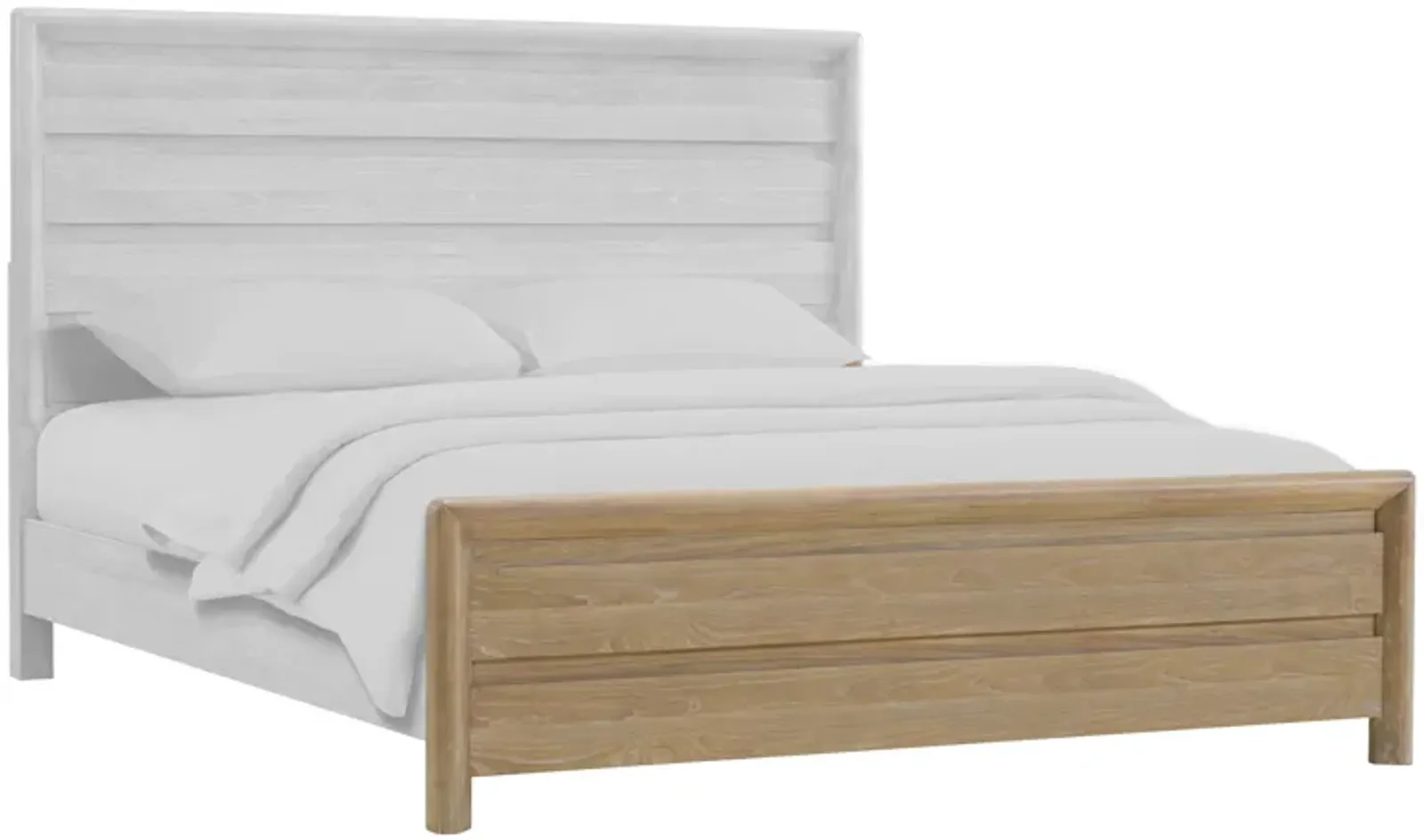 Pacific Grove Queen Panel Footboard & Slats