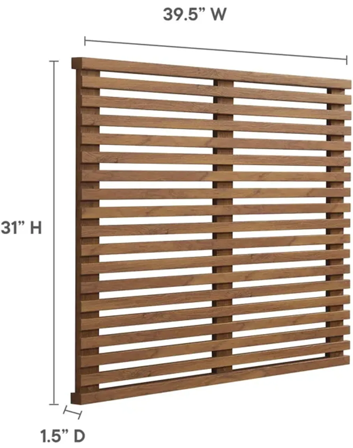 Render Wall Mount Twin Headboard