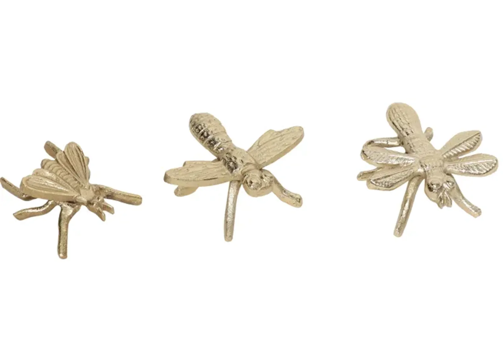 Metal Assorted Bugs - Set of 3