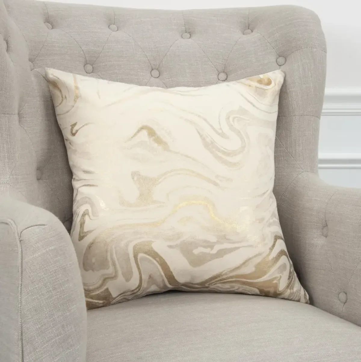 Abstract Neutral  Pillow