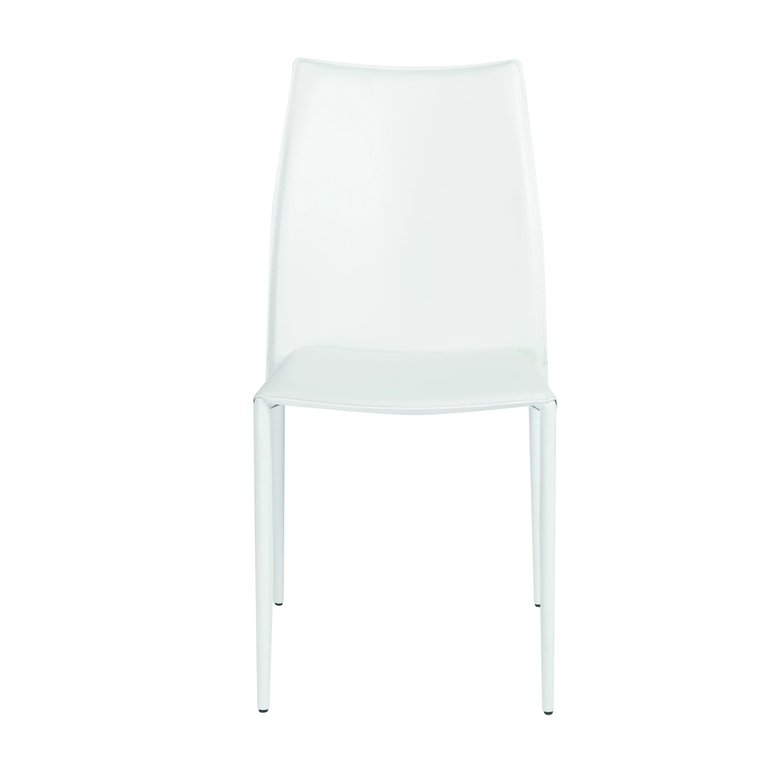 Dalia Stacking Side Chair in White - Set of 2