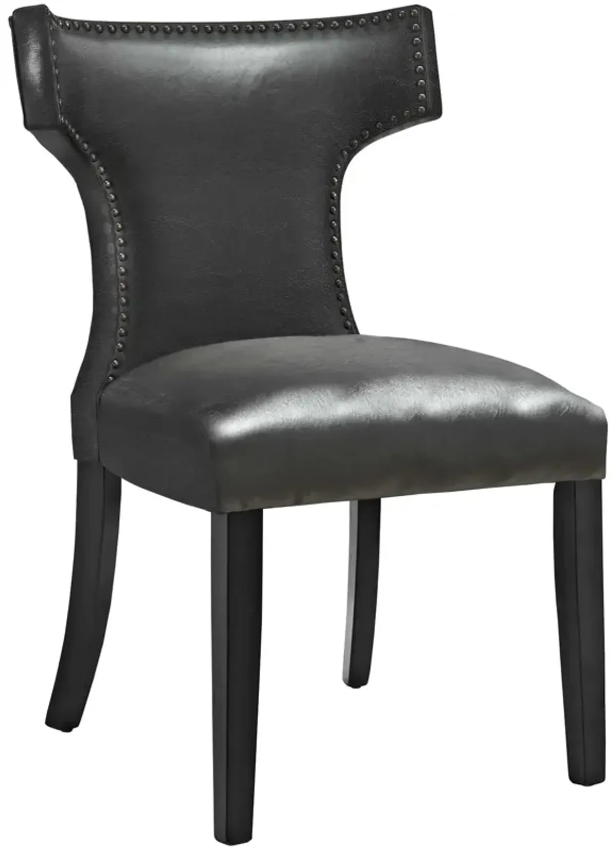 Curve Vinyl Dining Chair