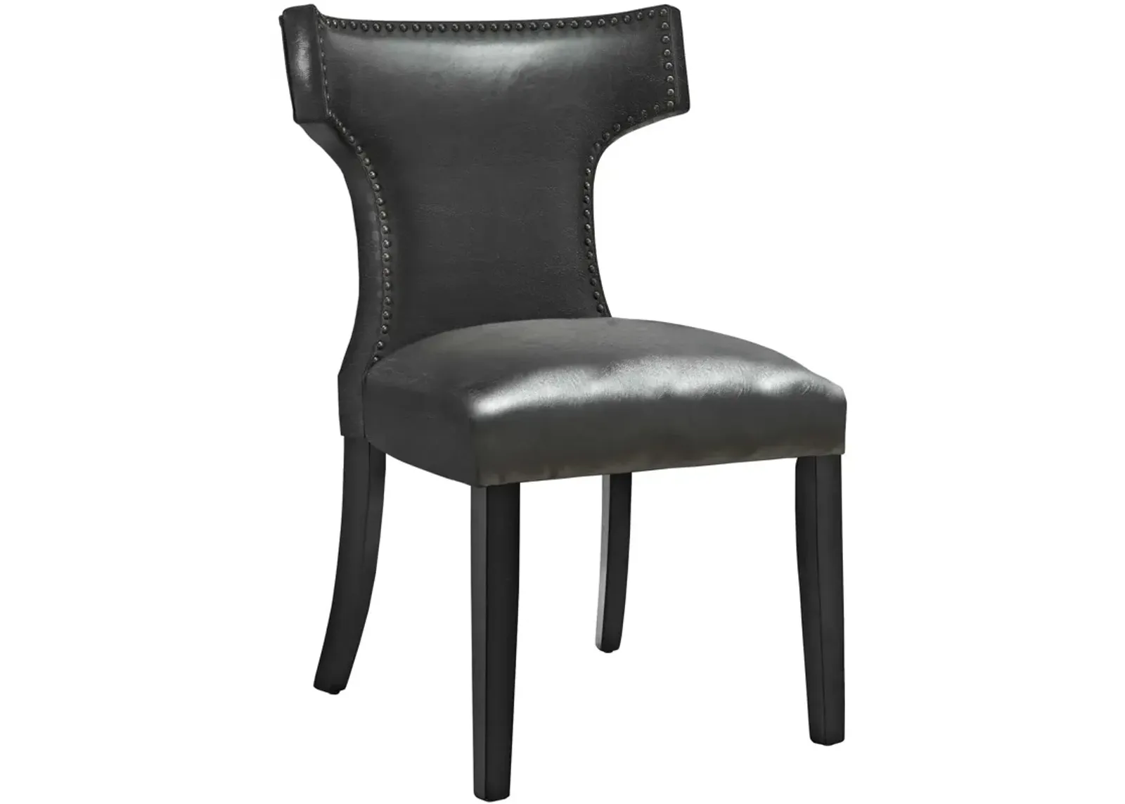 Curve Vinyl Dining Chair