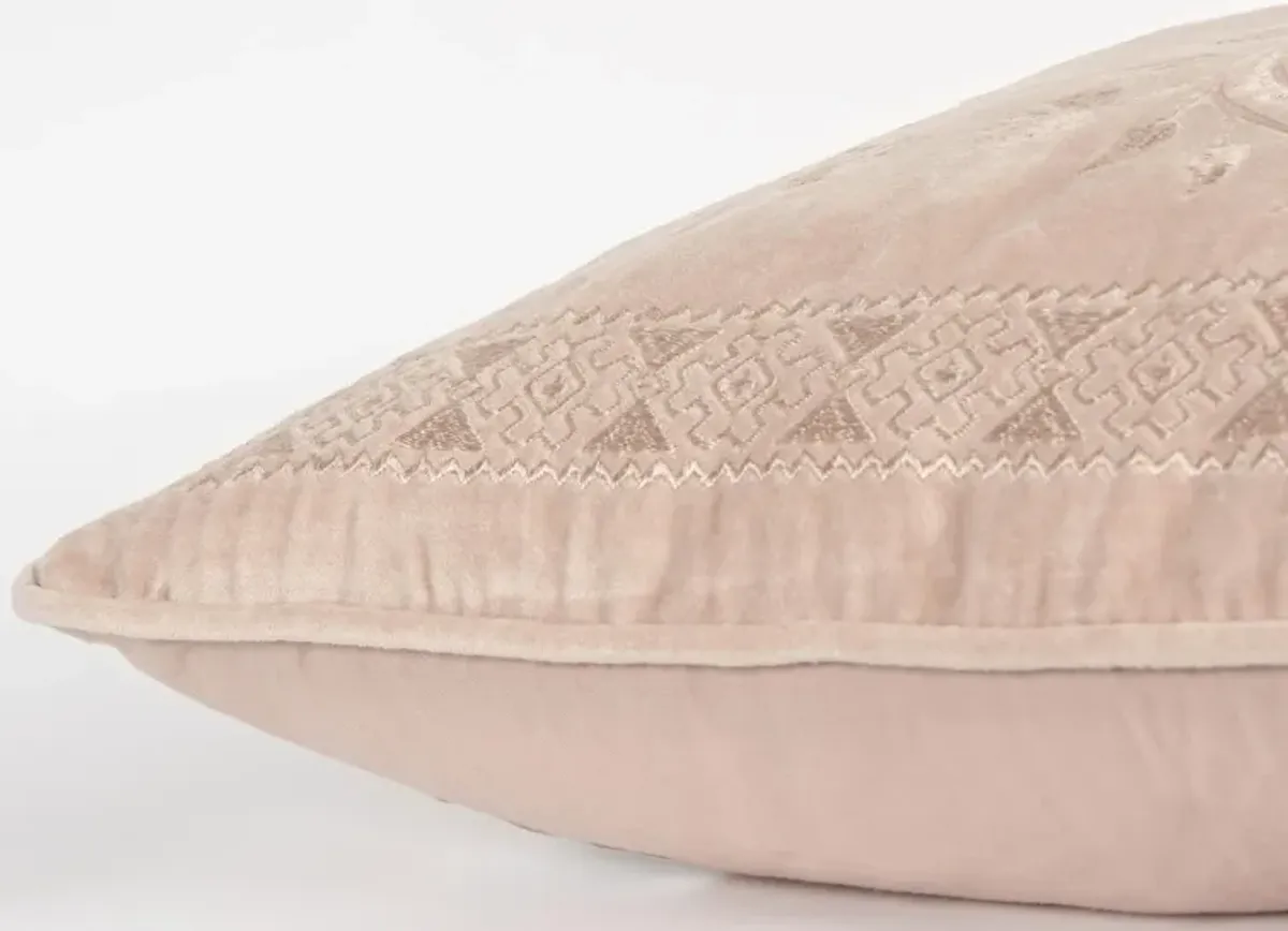 Solid Light Pink Pillow