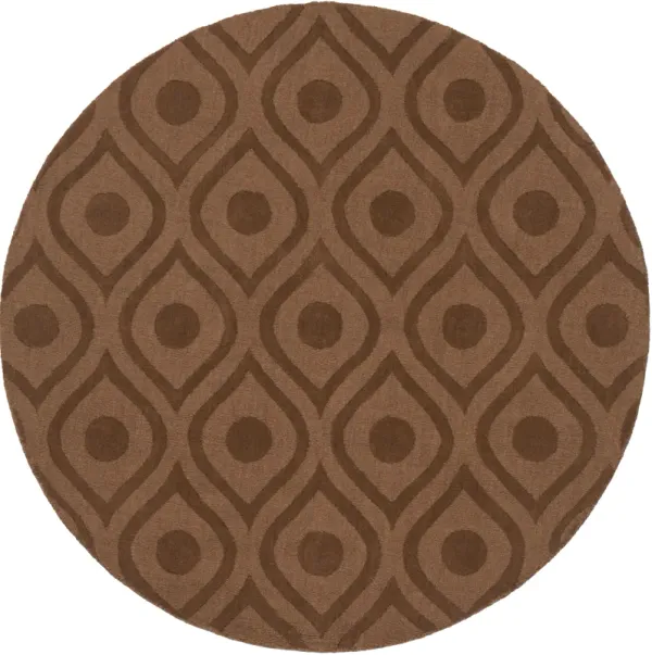 Central Park AWHP-4002 6' x 6' Hand Made Rug