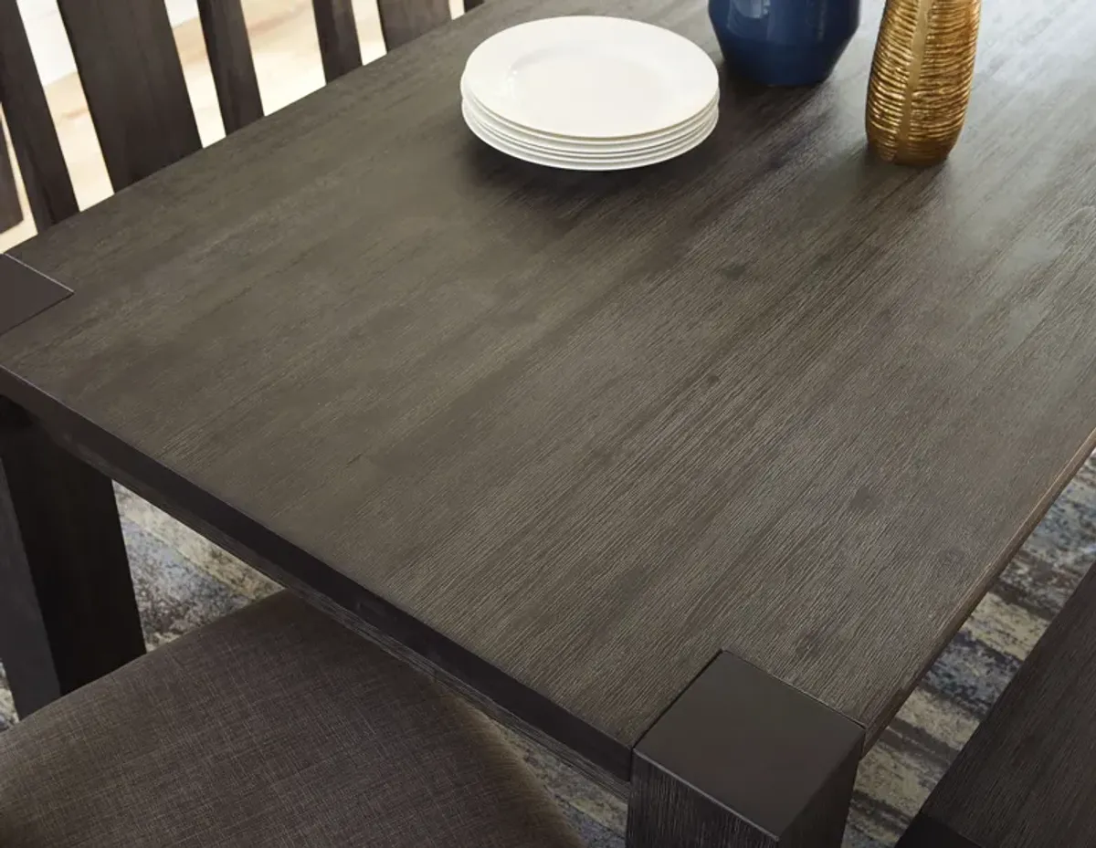 Meadow Solid Wood Rectangle Table in Graphite