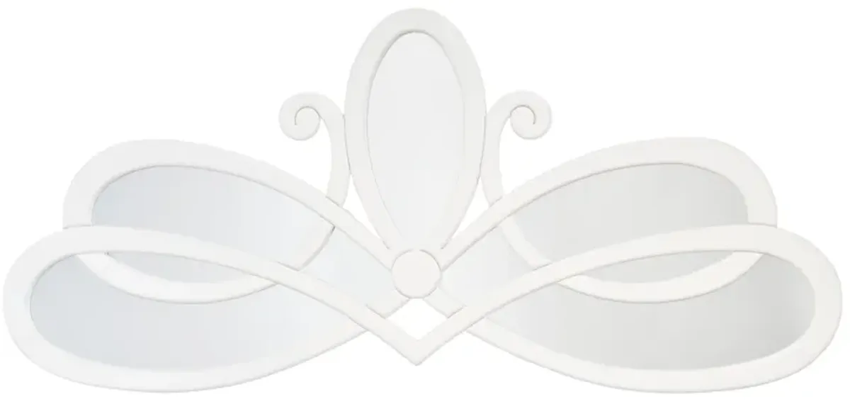 Scroll Mirror, White