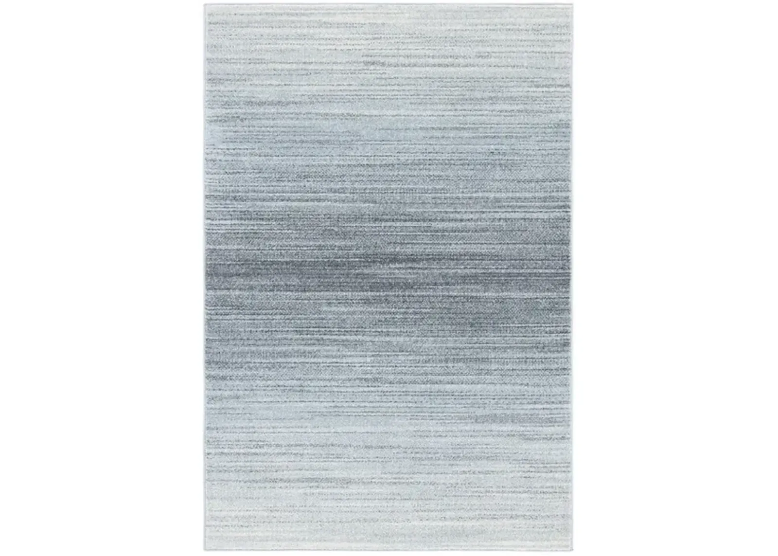 Adirondack Contemporary Grey / Light Grey 4' X 6' Powerloomed Rug