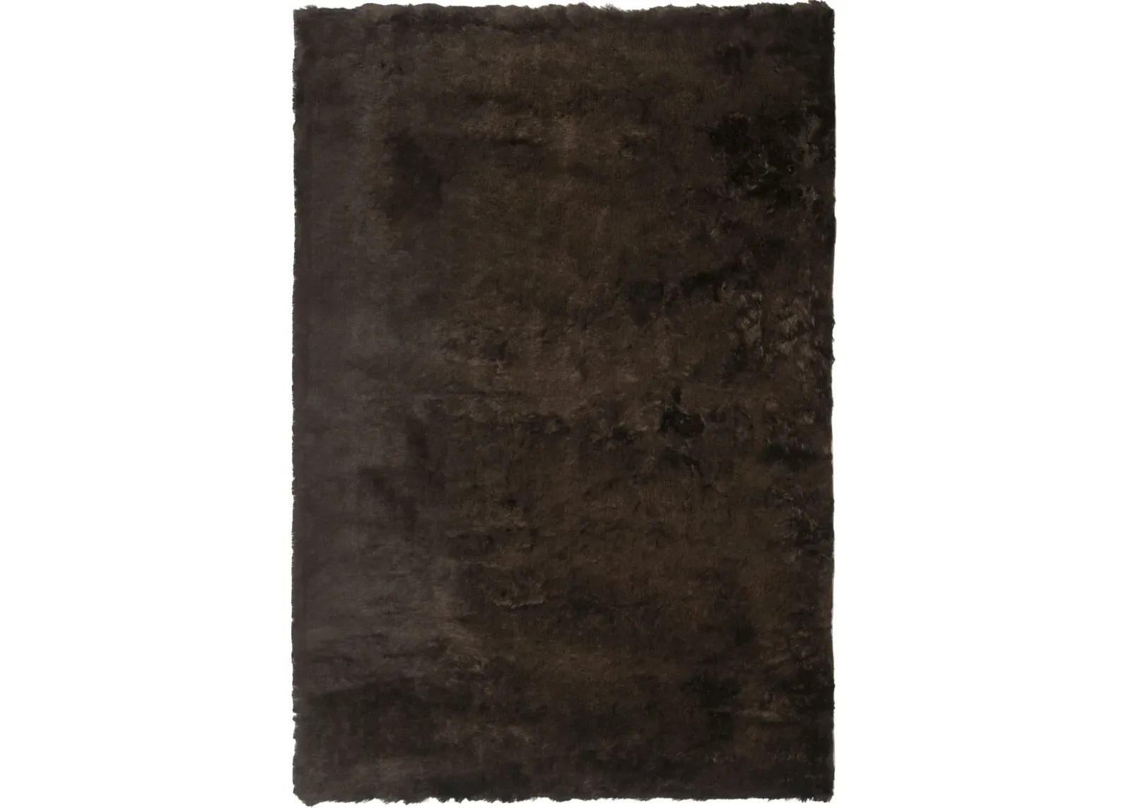 PARIS SHAG Brown 8' X 10' Large Rectangle Rug