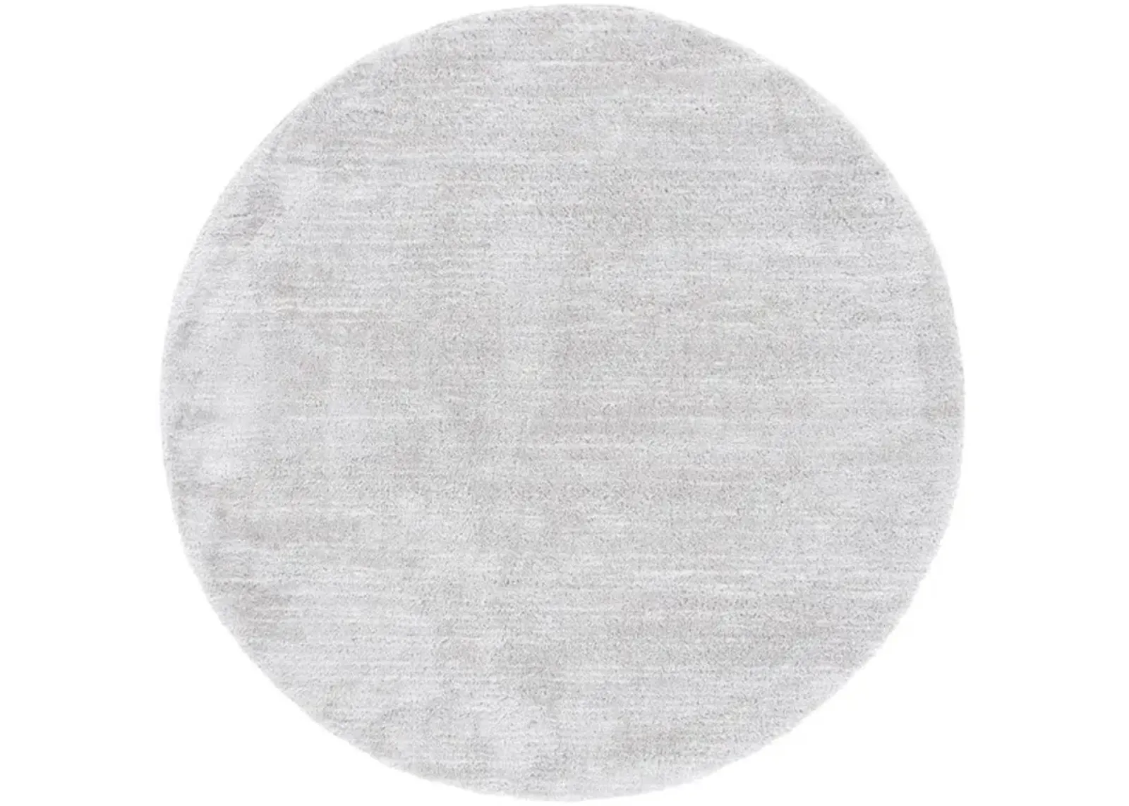 JASMINE SHAG 100 Grey  6'-7' X 6'-7' Round Round Rug