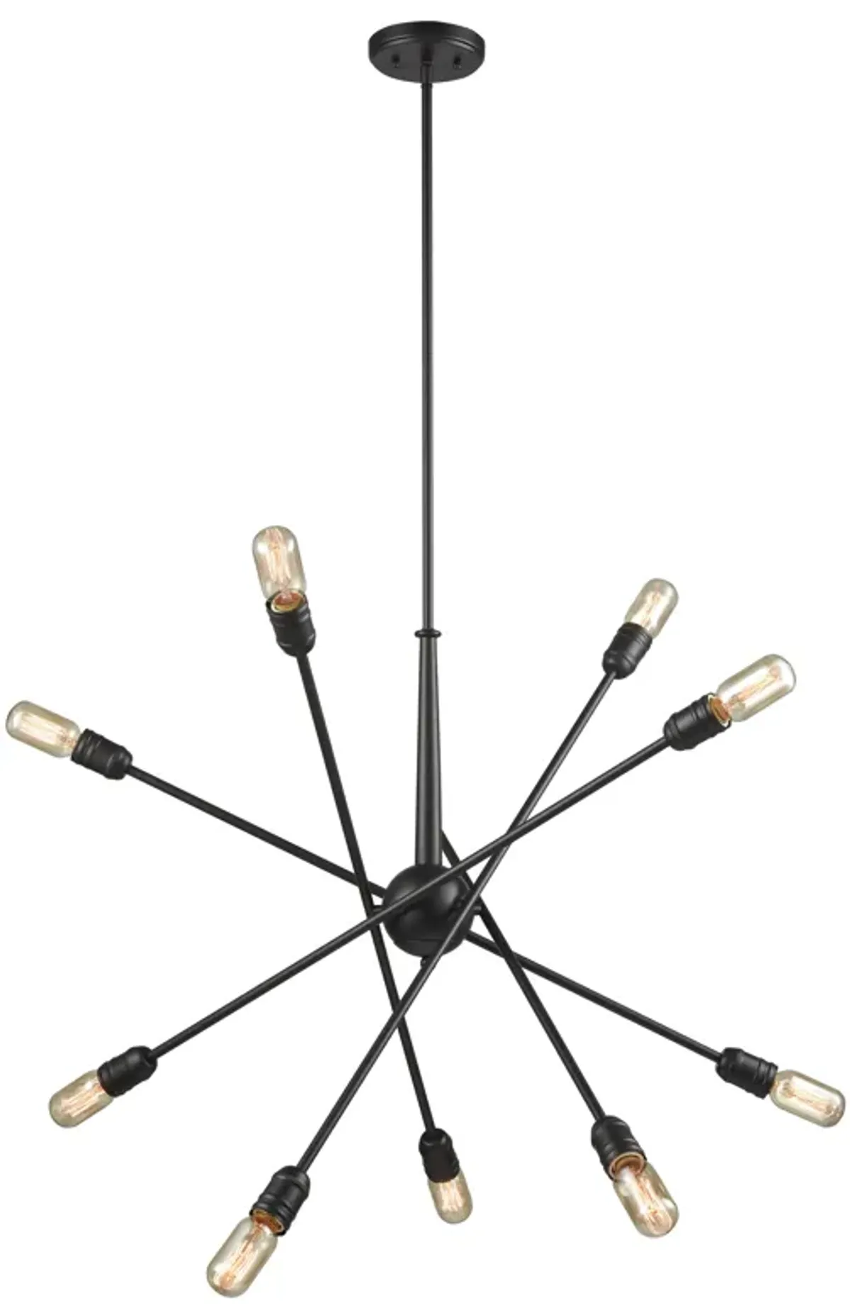 Delphine 33" Wide 10-Light Chandelier - Oil Rubbed Bronze