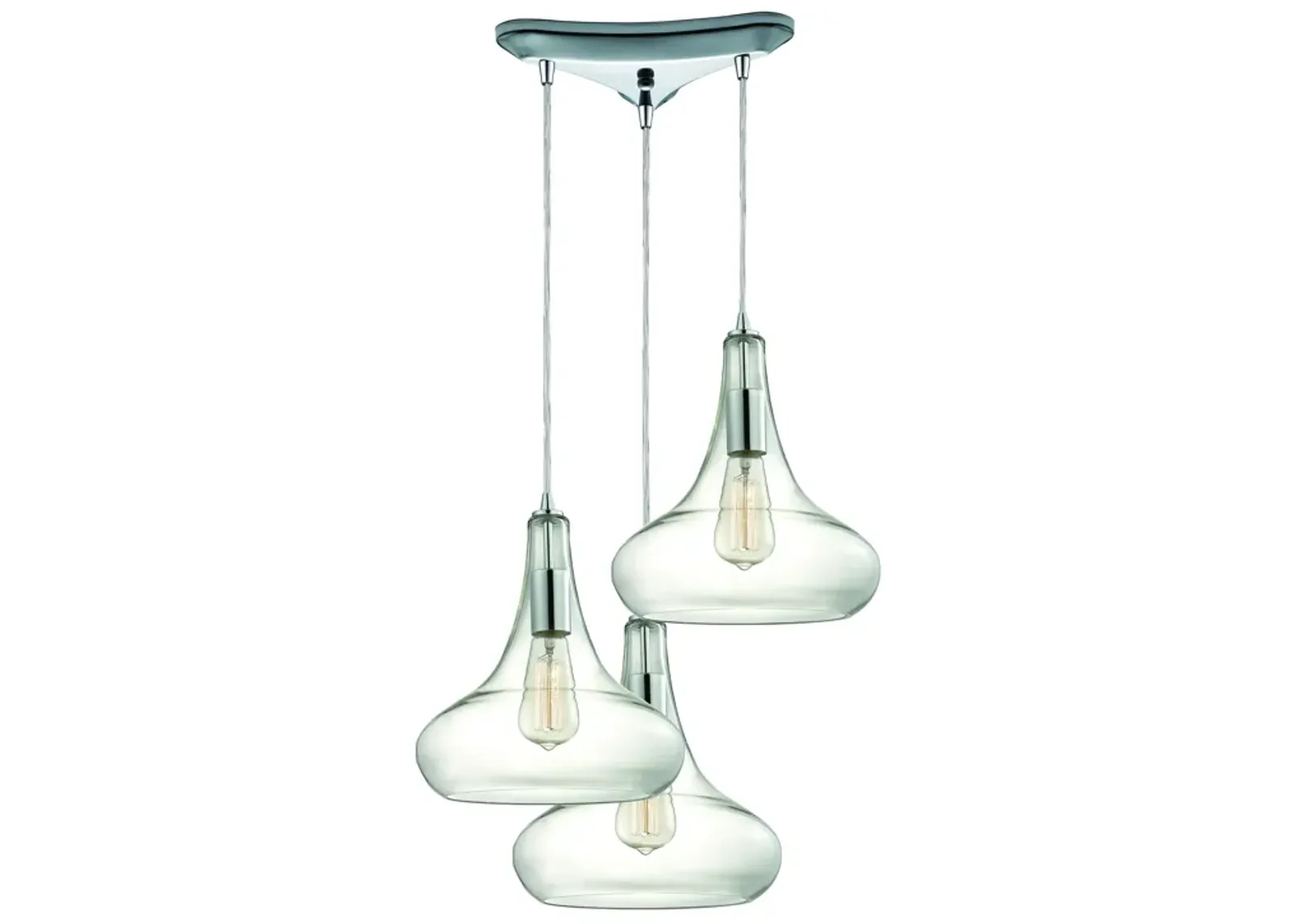 Orbital Configurable Multi Pendant - Polished Chrome