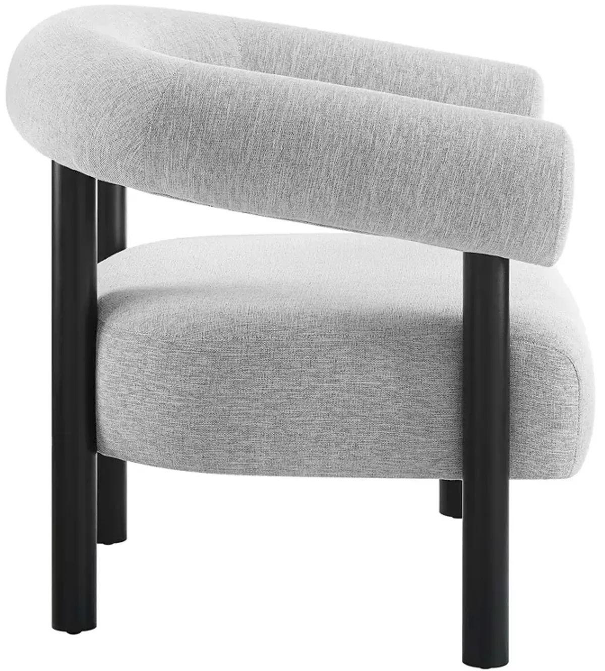 Sable Upholstered Fabric Armchair